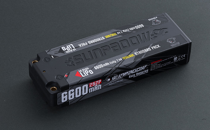 6600mAh 7.4V Lipo Battery